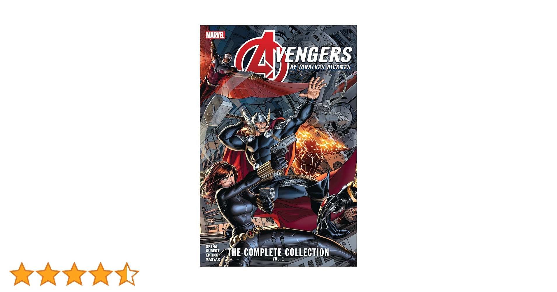 Avengers By Jonathan Hickman: The Complete Collection Vol. 1